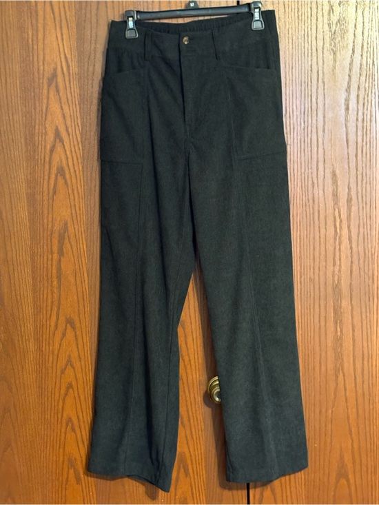 HALARA Pants - HALARA Women's Wide-Leg Corduroy Pants in Black size M